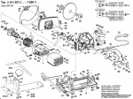 Bosch 0 601 551 011 --- Circular hand saw Spare Parts